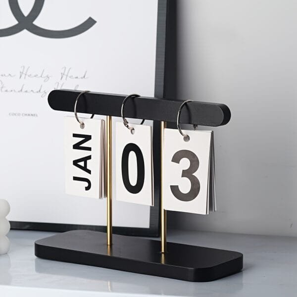 Nordic Style Creative Wooden Calendar