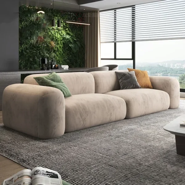 3 Seater Modern Living Room Sofa Bed Foam Xxl Couch Adultsl Designer Longue Sofa Armchair Sofa Sala De Estar home furniture - AliExpress 1503