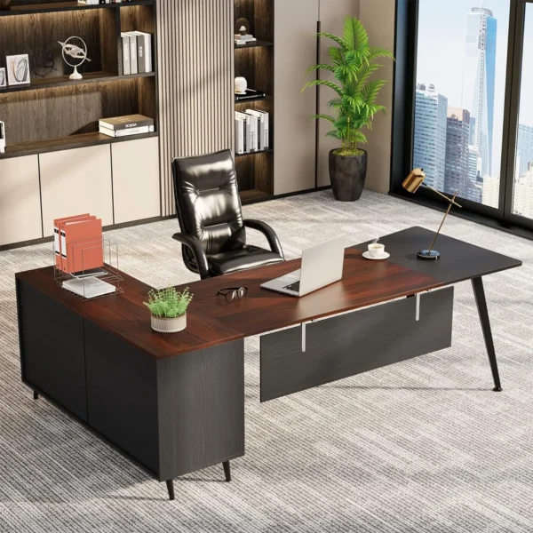 87” Extra Large Executive Desk