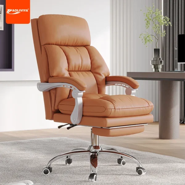 Aoliviya Computer Chair Boss Business Office Chair Home Backrest Reclining Comfortable Long Sitting Lazy Sofa Leisure Gaming Cha - AliExpress 1503
