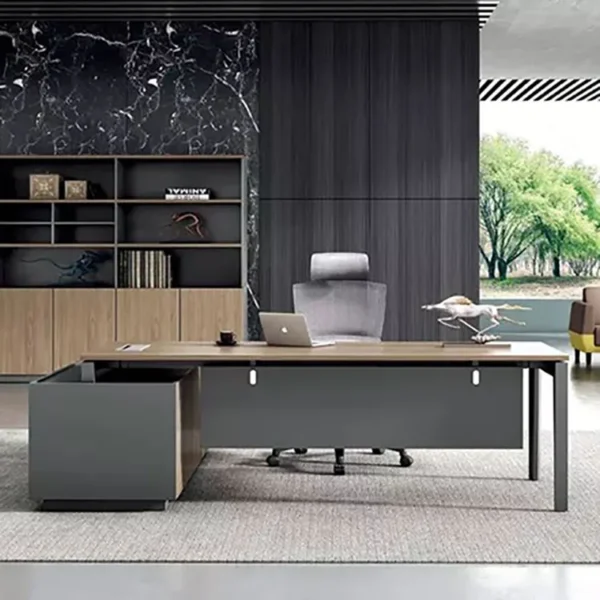 Extendable Modern Executive Office Desk
