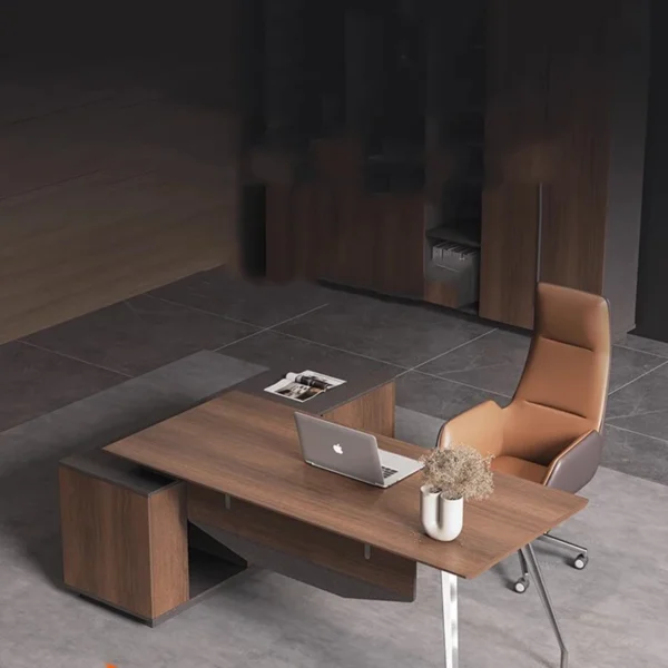 Work L Shaped Office Desk Standing Luxury Office Executive Work Desk Bedroom Coffee Scrivanie Per Ufficio Modern Furniture - AliExpress 1503