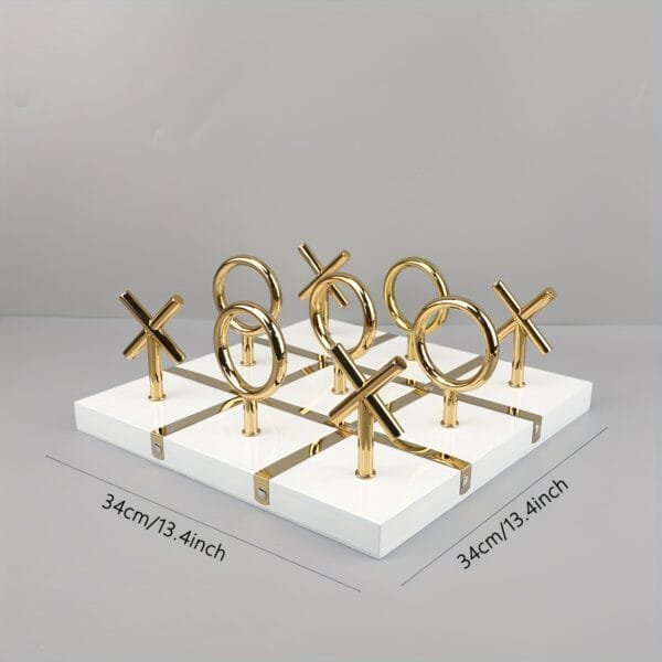 Luxury Modern Tic Tac Toe Game Set