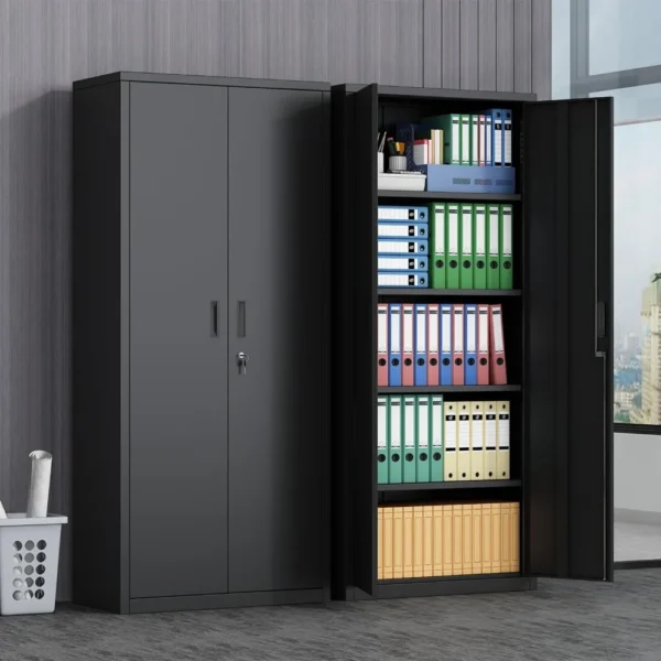 71 Inch Metal Filing Cabinet, Office Filing Cabinet with Door and Lock, Large Filing Cabinet with Adjustable Metal Frame - AliExpress 1503