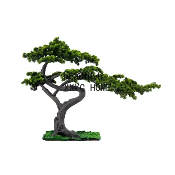 Artificial Greeting Pine Indoor Show Window Decoration Landscaping Green Plant Fake Trees Large Floor Ornaments - AliExpress 1503