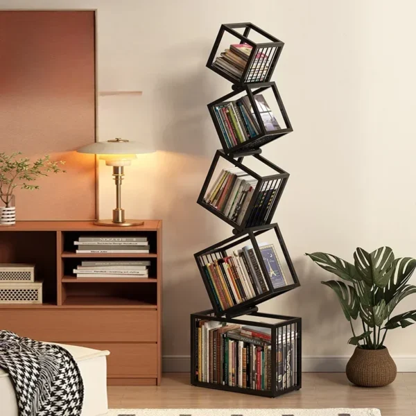Bookshelf Book Shelves Furniture Living Room Magazine Rack Storage Shelf Organizer Aesthetic Children's Bookcases Estantes Desk - AliExpress 1503