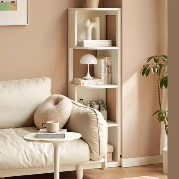 Corner Floating Bookcase Storage Display Collect Cabinet Magazine Rack Bookshelf Organizer Estanteria Madera Nordic Furniture - AliExpress 1503