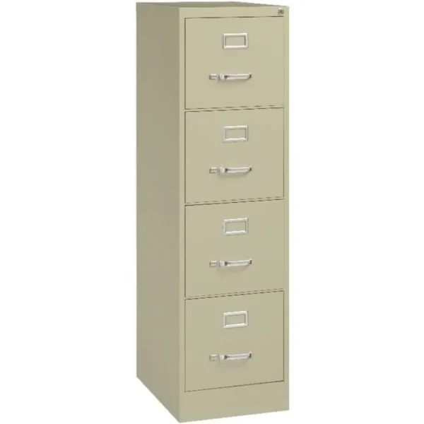 Deep 4 Drawer Letter File Cabinet in Putty, Fully Assembled - AliExpress 1503