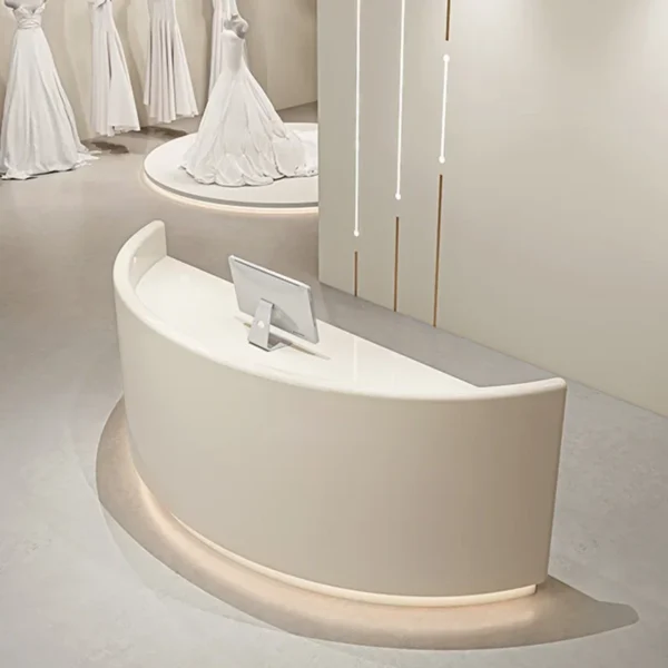 Italian Style Originality Reception Desks Beauty Salon Nail Salon Reception Desks Clothing Store Office Furniture Receptie HBRD - AliExpress 1503