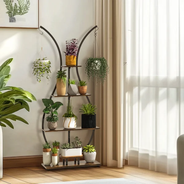 Large Vase Shaped Plant Stand 5 Tier Planter Display Rack Garden Flower Stand for Home Patio Decor - AliExpress 1503