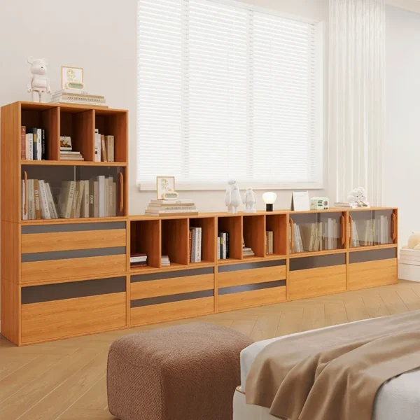 Magazine Rack Multifunctional Furniture Mid-century Shelf Living Room Storage Cabinet Library Book Nordic Organizer Modern Home - AliExpress 1503