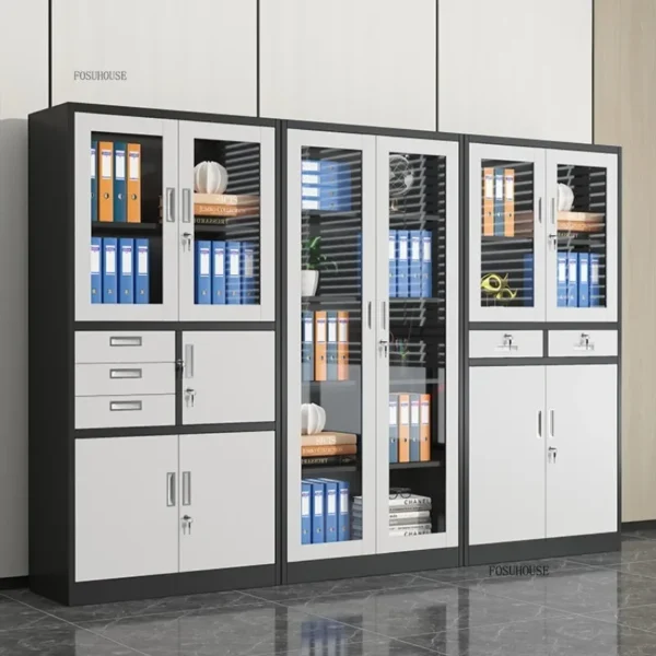Modern Iron Filing Cabinets with Lock Office Adjustable File Cabinet Multi-layer Simple Steel File Organizer Chest of Drawers - AliExpress 1503