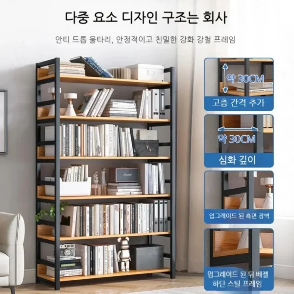 Multilayer Bookcase Living Room Bookshelf Organizer Floor Standing Kitchen Organize Shelf Office Display Book Shelf Furniture - AliExpress 1503