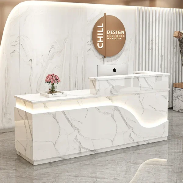 Professional Aesthetic Reception Bar Counter Design Beauty Church Pulpit Moveable Cash Dhome Grocery Pulpito De Iglesia Spa Home - AliExpress 1503