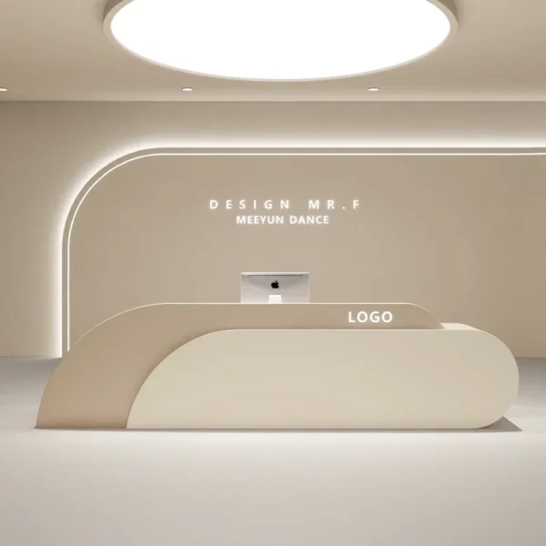 Reception Desk Beauty Salon Convenience Store Table Podium Checkout Counter Storage Tables Customer Center Muebles Desks Office - AliExpress 1503