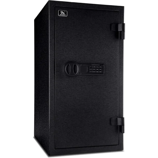 Safe Box,Fireproof Safe,3.47 Cubic Feet,Large Steel Money Safe Home Safe with Digital Lock for Home and Office Black - AliExpress 15