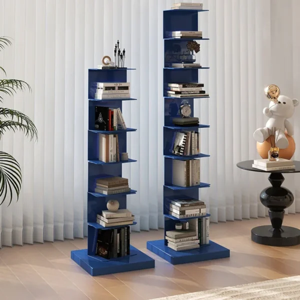 Small Bedroom Bookcase Side Table Storage Bibliotheque Display Cabinet Bookshelf Magazine Racks Nordic Estanteria Furniture - AliExpress 1503