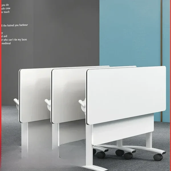 Training table Folding conference Movable desk Training and chair combination desk Strip Splicing with w - AliExpress 1503