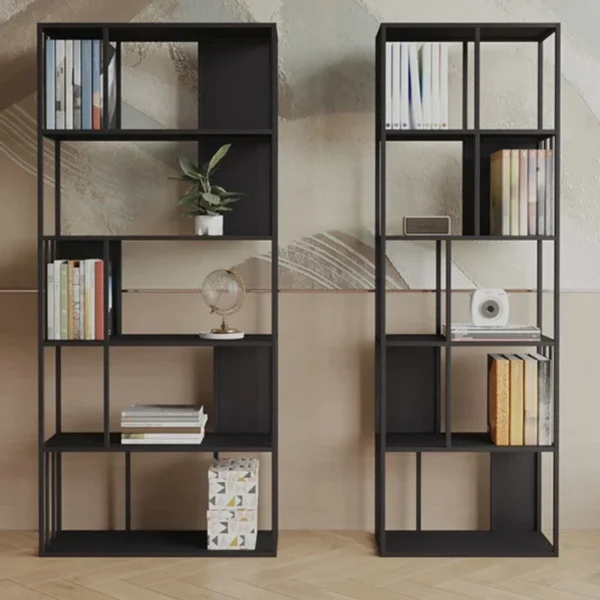 White Metal Bookshelf Unique Creative Items Nook Design Indoor Magazine Rack Bedroom Mueble Esquinero Furniture Living Room - AliExpress 1503