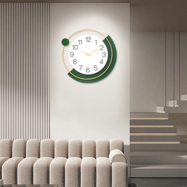 Silent Mechanical Wall Clock